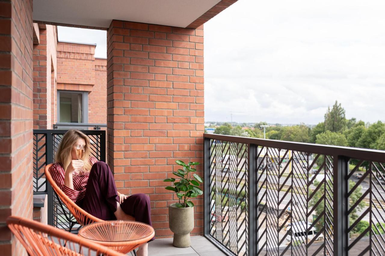 Scala 60D City Center Apartments With Parking By Lion Apartments グダニスク エクステリア 写真