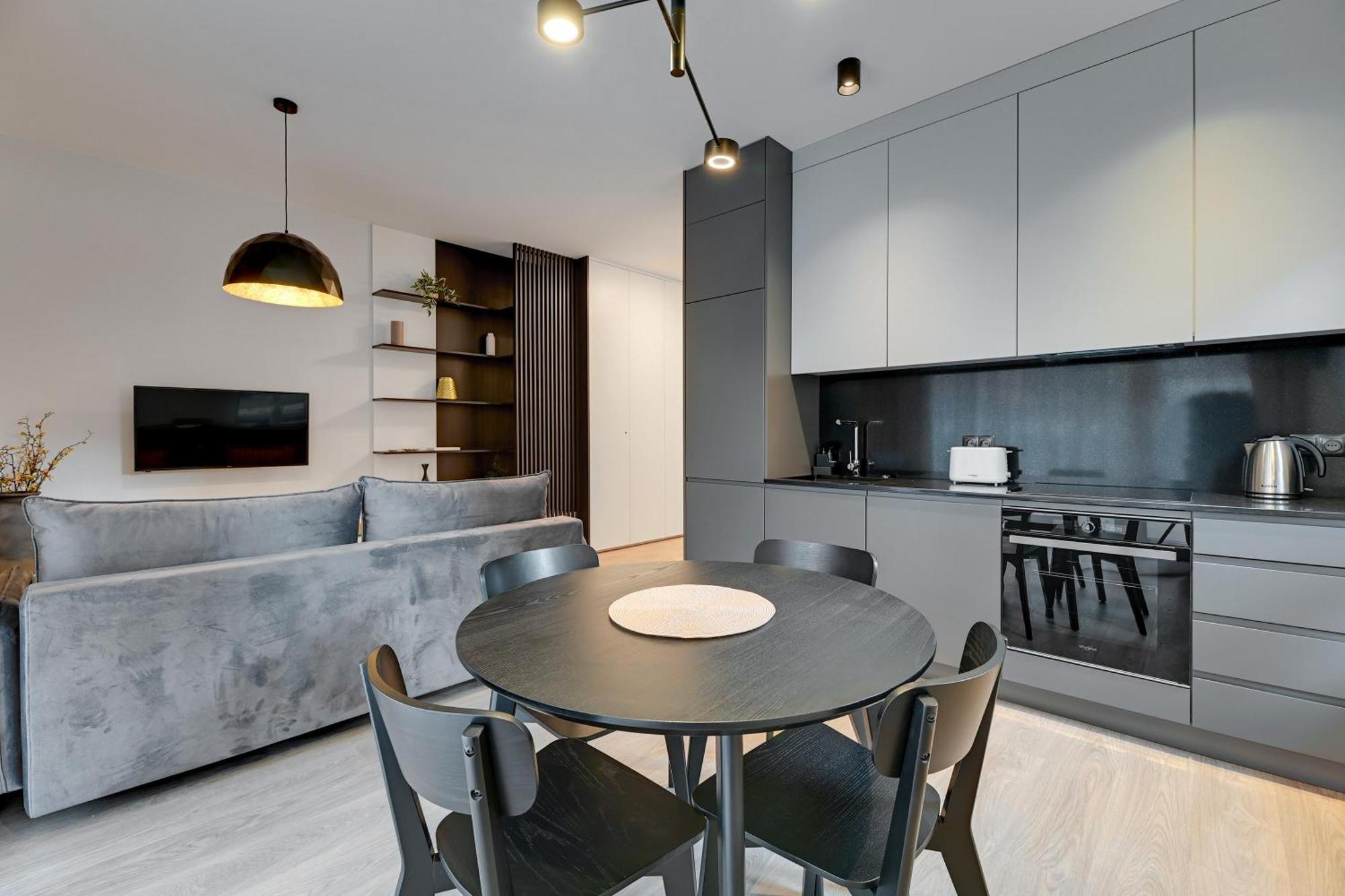 Scala 60D City Center Apartments With Parking By Lion Apartments グダニスク エクステリア 写真