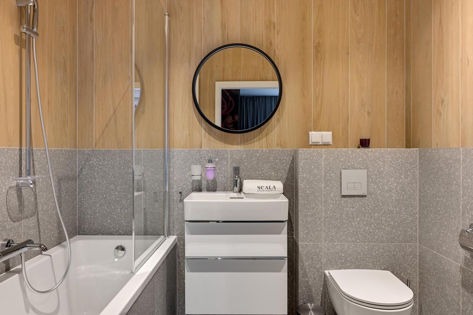 Scala 60D City Center Apartments With Parking By Lion Apartments グダニスク エクステリア 写真